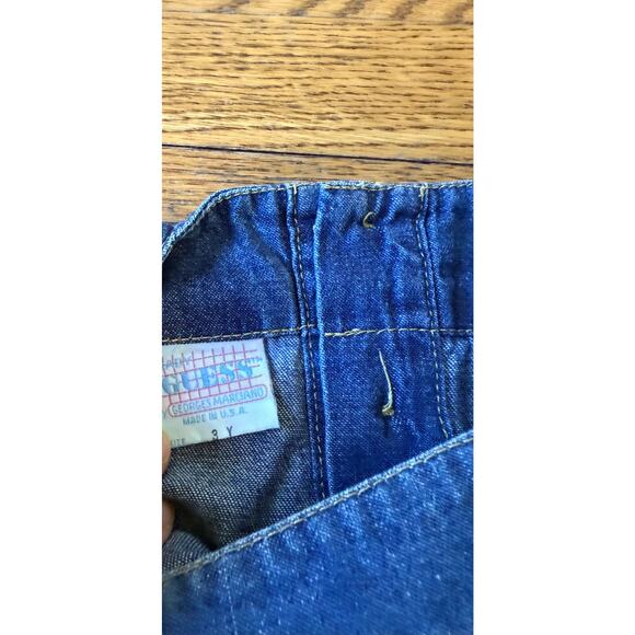 Guess Vintage Girls' Denim & Floral Dress Size 3 - Picture 3 of 4